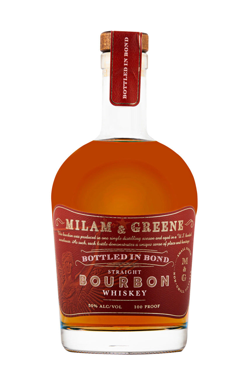Buy Milam & Greene Straight Bourbon Bottled In Bond 4 Year online at whiskeyshipped.com and have it shipped to your door nationwide.