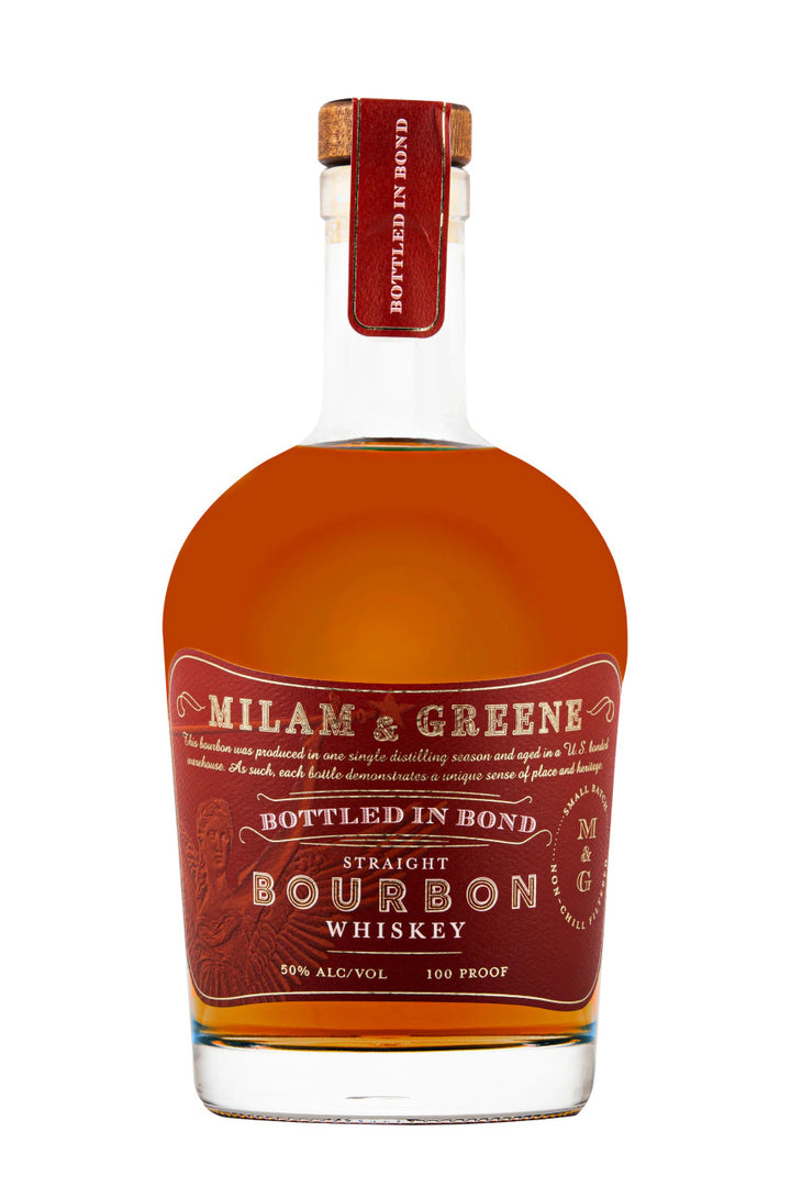 Buy Milam & Greene Straight Bourbon Bottled In Bond 4 Year online at whiskeyshipped.com and have it shipped to your door nationwide.