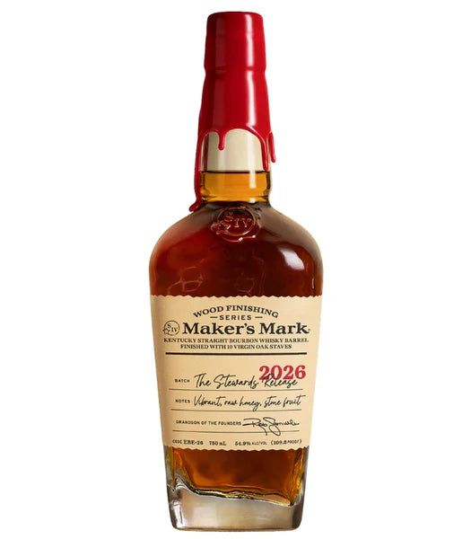 Buy Maker's Mark Wood Finishing Series 2026 The Stewards Release Bourbon online at whiskeyshipped.com and have it shipped to your door nationwide.