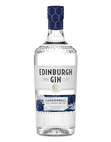 Edinburgh Cannonball Navy Strength Gin (750ml)