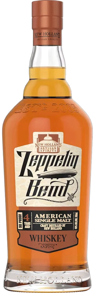 Buy New Holland Zeppelin Bend American Single Malt Whiskey online at whiskeyshipped.com and have it shipped to your door nationwide.