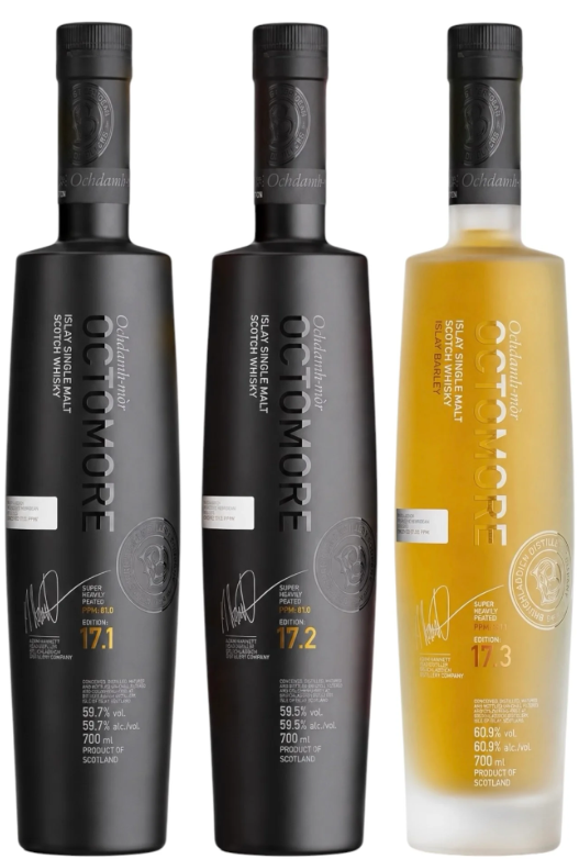 Buy Bruichladdich Octomore Single Malt Scotch Whisky Series 17 Bundle online at whiskeyshipped.com and have it shipped to your door nationwide.