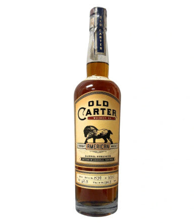 Old Carter Straight American Whiskey Barrel Strength Batch #14 (750ml)