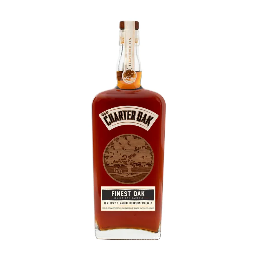 Buy Old Charter Oak Finest Oak Select Oak Barrels Straight Bourbon Whiskey online at whiskeyshipped.com and have it shipped to your door nationwide.