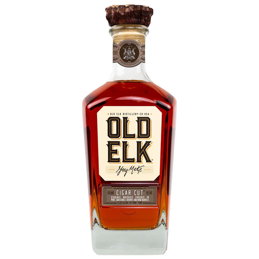 Buy Old Elk American Blended Whiskey Cigar Cut Island Blend online at whiskeyshipped.com and have it shipped to your door nationwide.