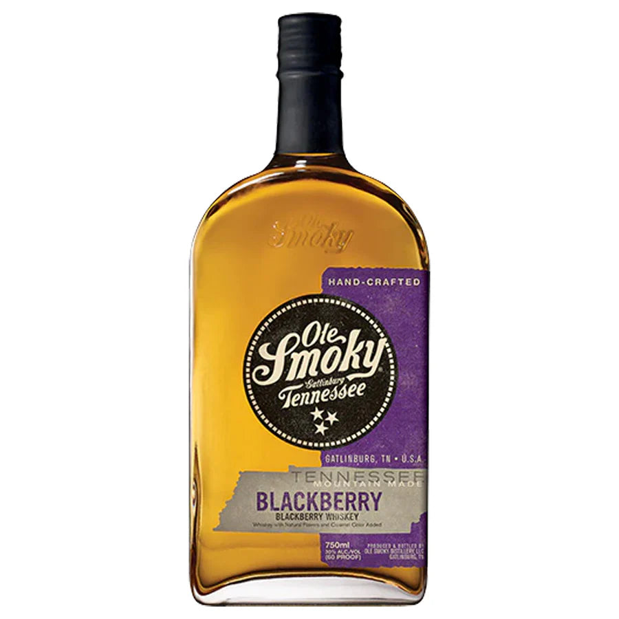 Buy Ole Smoky Blackberry Flavored Whiskey online at whiskeyshipped.com and have it shipped to your door nationwide.