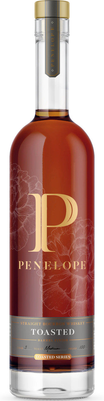 Buy Penelope Toasted Series Bourbon 100 Proof online at whiskeyshipped.com and have it shipped to your door nationwide.