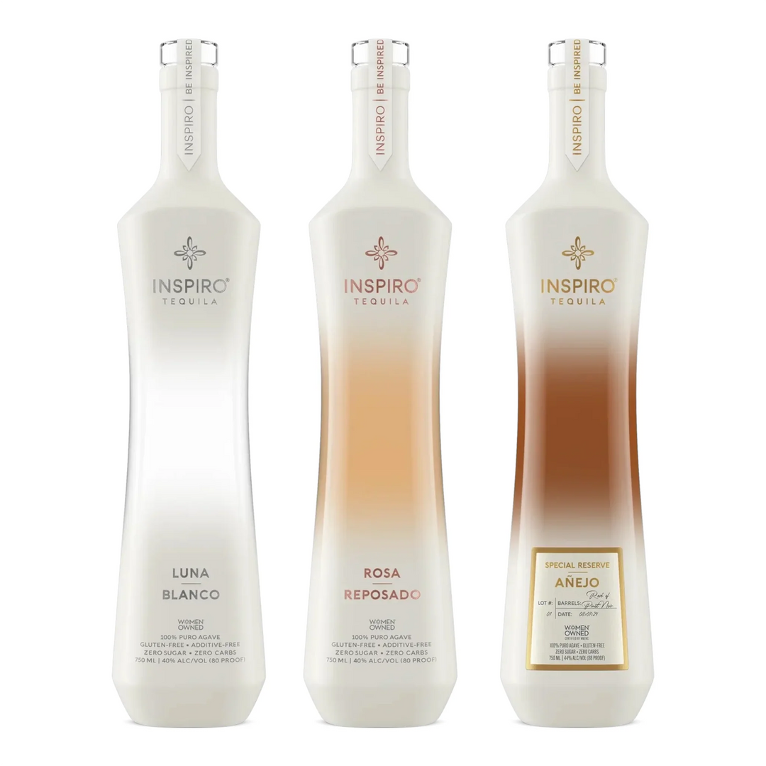 Buy Inspiro Tequila Trio *3 Pack* Bundle online at whiskeyshipped.com and have it shipped to your door nationwide.
