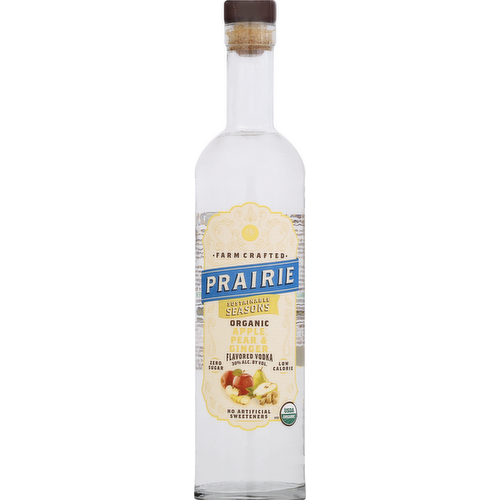 Buy Prairie Organic Apple, Pear & Ginger Vodka online at whiskeyshipped.com and have it shipped to your door nationwide.