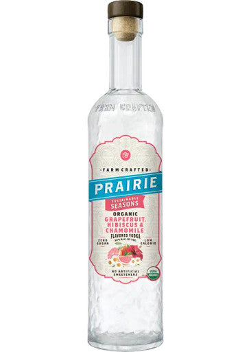 Prairie Organic Grapefruit Hibiscus & Chamomile Vodka (750ml)