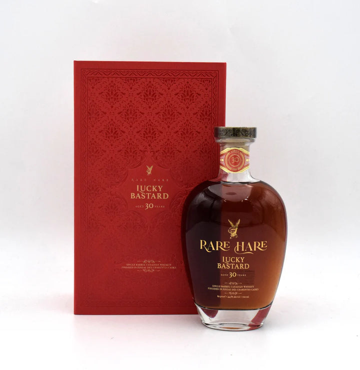 Buy Rare Hare Lucky Bastard 30 Year Old Canadian Whisky online at whiskeyshipped.com and have it shipped to your door nationwide.