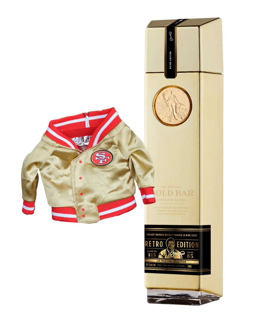 Buy Gold Bar Retro Edition Whiskey Joe Montana Collection online at whiskeyshipped.com and have it shipped to your door nationwide.