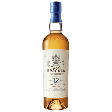 Royal Brackla Sherry Cask Finish Oloroso 12 Year Old Single Malt Scotch Whisky (750ml)