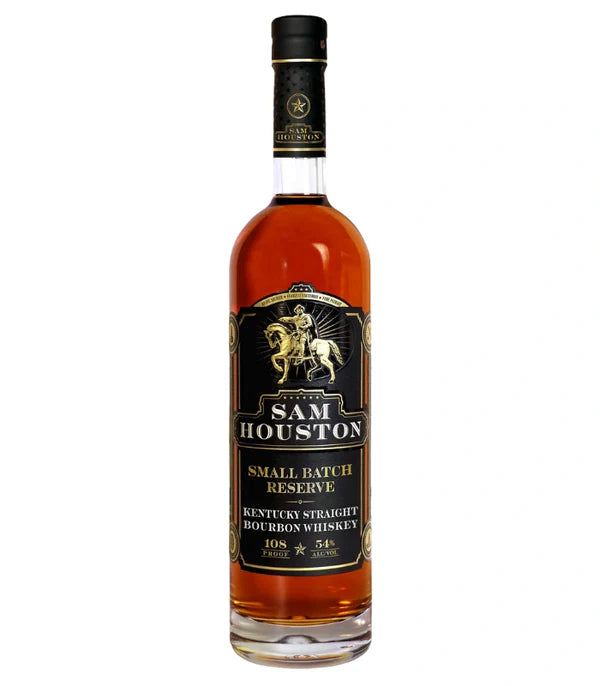 Buy Sam Houston Small Batch Reserve Bourbon Whiskey online at whiskeyshipped.com and have it shipped to your door nationwide.