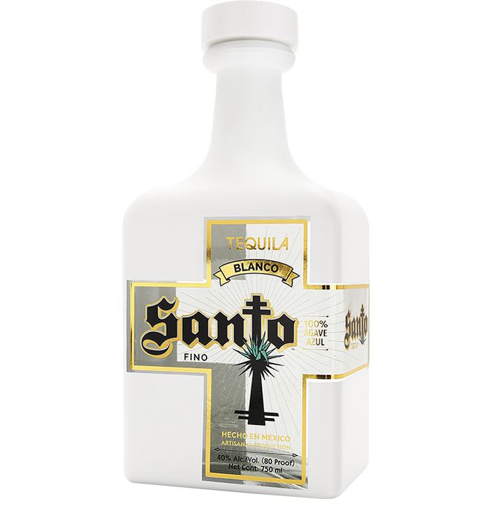 Buy Santo Tequila Blonco 80 Fino online at whiskeyshipped.com and have it shipped to your door nationwide.