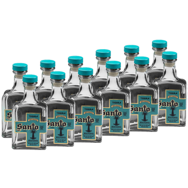 Santo Tequila Reposado Fino (50ml 12 Pack)