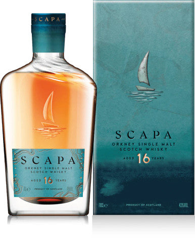 Scapa Single Malt Scotch 16 Year (750ml)
