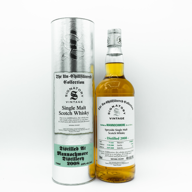 Signatory Mannochmore Hogshead Single Malt Scotch Whisky (750ml)