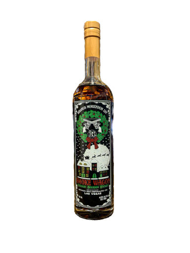 Smoke Wagon Straight Bourbon Christmas Limited Edition Bottle 2023 (750ml)