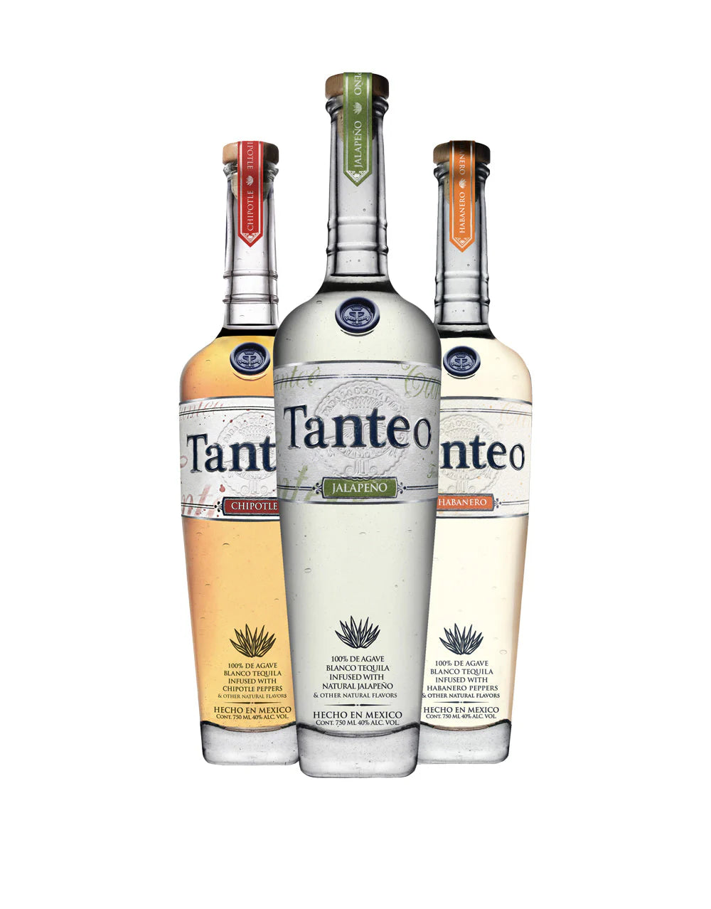 Buy Tanteo Pepper Tequila Trio *3 Pack* Bundle online at whiskeyshipped.com and have it shipped to your door nationwide.