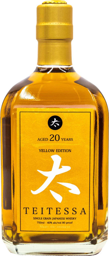 Buy Teitessa Single Grain Japanese Whisky Yellow Edition 20 Year online at whiskeyshipped.com and have it shipped to your door nationwide.
