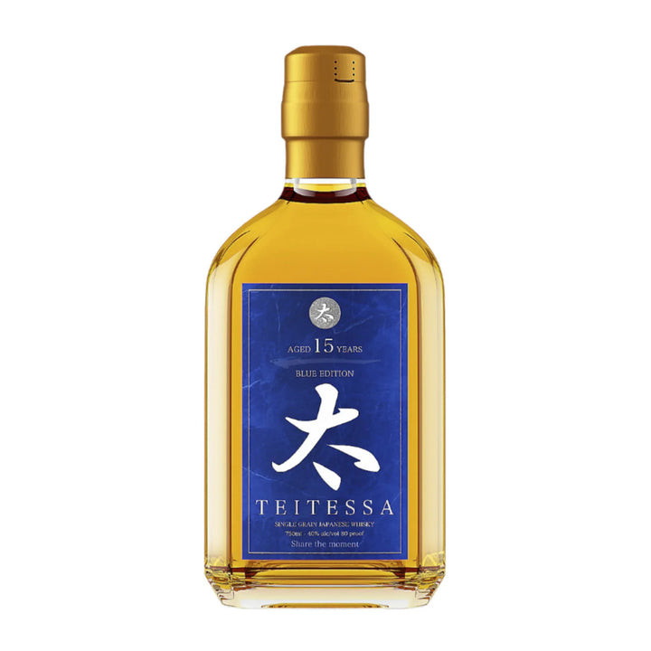 Buy Teitessa Single Grain Japanese Whisky Blue Edition 15 Year online at whiskeyshipped.com and have it shipped to your door nationwide.