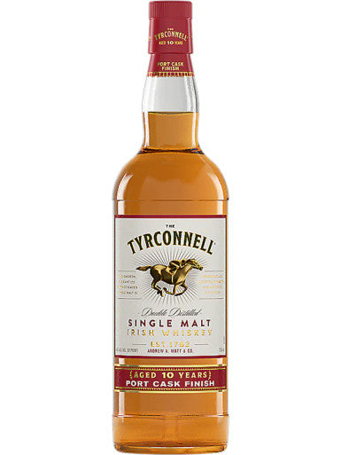 The Tyrconnell Single Malt Irish Whiskey Port Cask Finish 10 Year (750ml)
