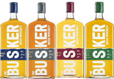 The Busker Irish Whiskey Bundle *4 Pack* (4x750ml)
