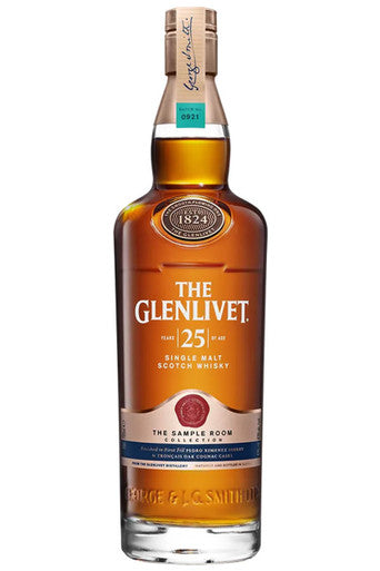 The Glenlivet 25 Year Sample Room Collection Single Malt Scotch Whisky
