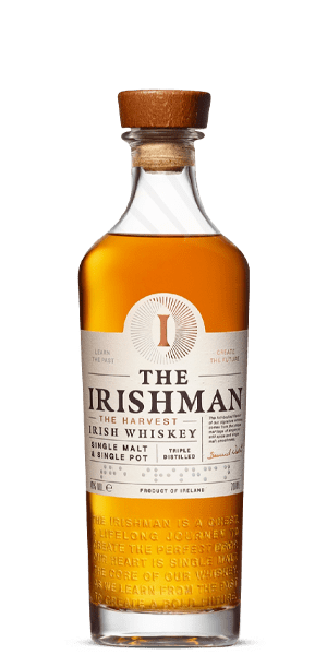 Buy The Irishman The Harvest Single Malt & Single Pot Irish Whiskey online at whiskeyshipped.com and have it shipped to your door nationwide.