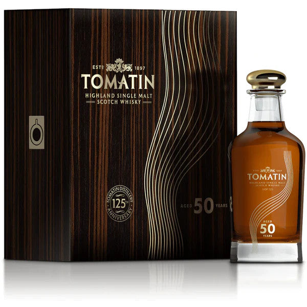 Buy Tomatin Single Malt Scotch Whisky 50 Year Old online at whiskeyshipped.com and have it shipped to your door nationwide.