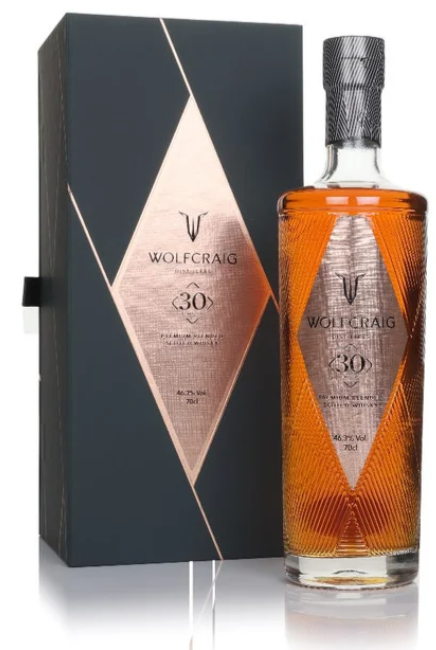 Buy Wolfcraig 30 Year Old Blended Scotch Whisky online at whiskeyshipped.com and have it shipped to your door nationwide.