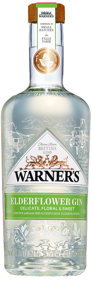 Buy Warner's Elderflower Gin online at whiskeyshipped.com and have it shipped to your door nationwide.
