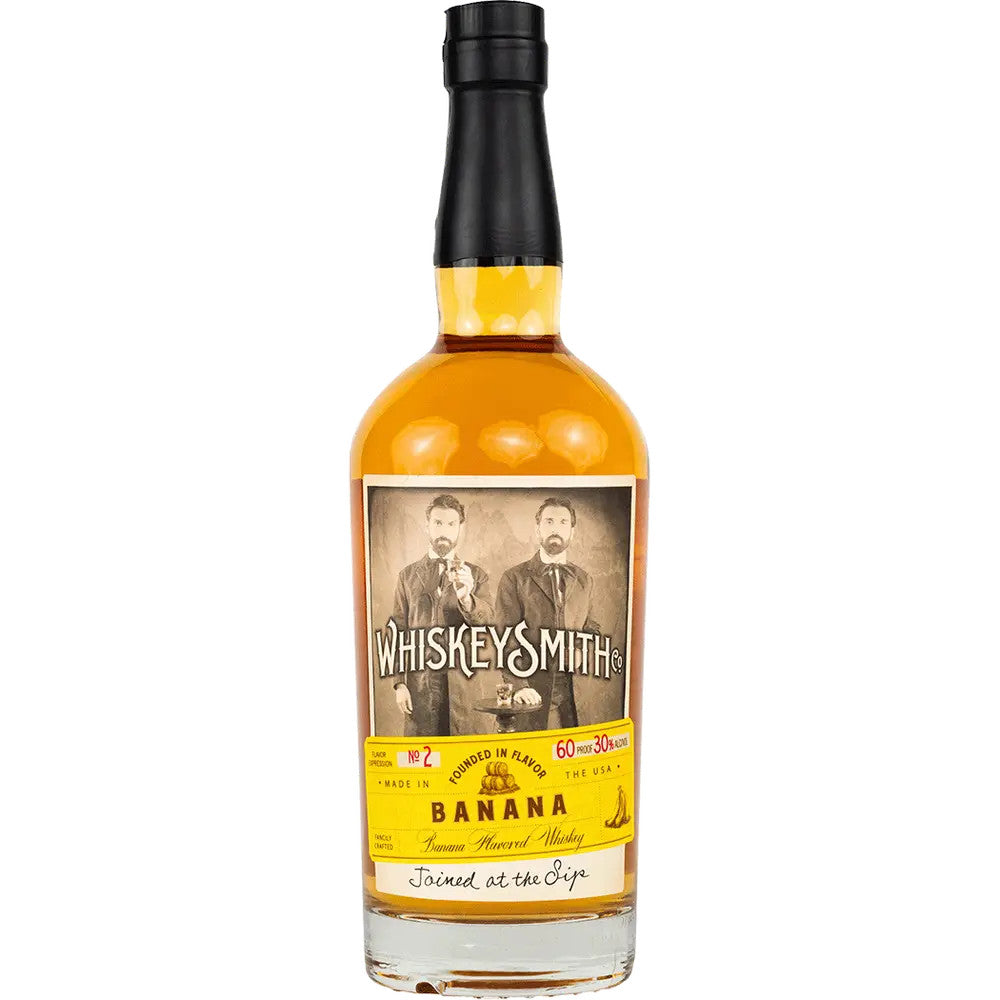 Buy WhiskeySmith Banana Flavored Whiskey online at whiskeyshipped.com and have it shipped to your door nationwide.