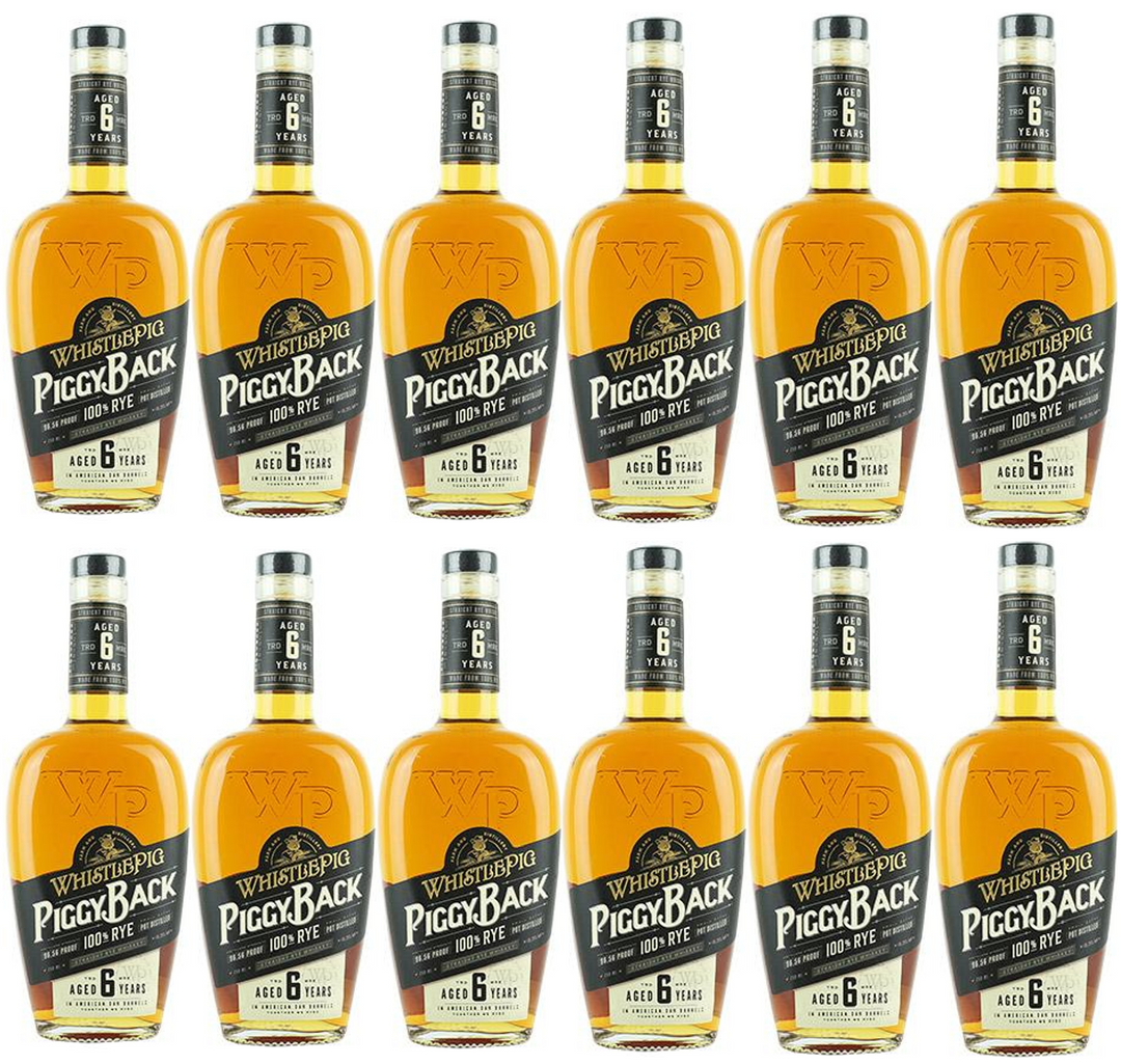 Buy WhistlePig Piggyback Rye *12 Pack* Bundle online at whiskeyshipped.com and have it shipped to your door nationwide.