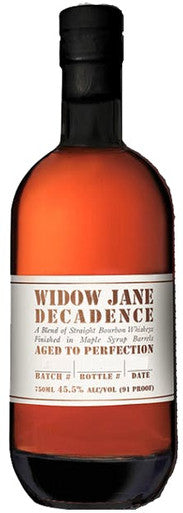 Widow Jane Decadence Bourbon Whiskey 2024 Edition (750ml)