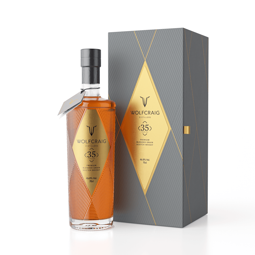 Buy Wolfcraig 35 Year Old Blended Grain Scotch Whisky online at whiskeyshipped.com and have it shipped to your door nationwide.