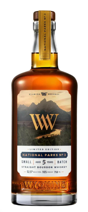 Buy Wyoming Whiskey National Parks No. 3 online at whiskeyshipped.com and have it shipped to your door nationwide.