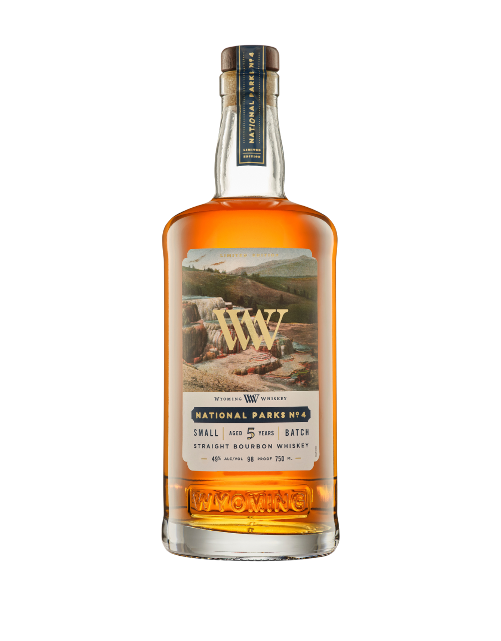 Buy Wyoming Whiskey National Parks No. 4 online at whiskeyshipped.com and have it shipped to your door nationwide.