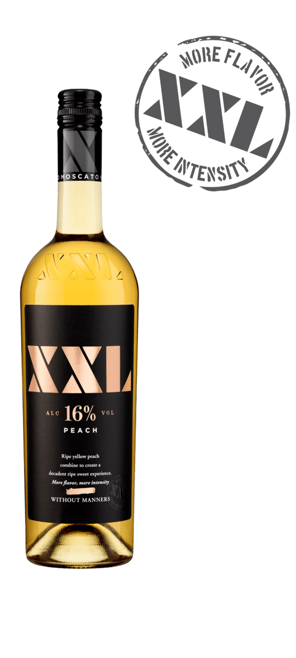 Buy XXL Peach Moscato Wine online at whiskeyshipped.com and have it shipped to your door nationwide.