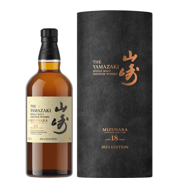 Buy  Yamazaki Mizunara Aged 18 Years Single Malt Japanese Whisky online at whiskeyshipped.com and have it shipped to your door nationwide.