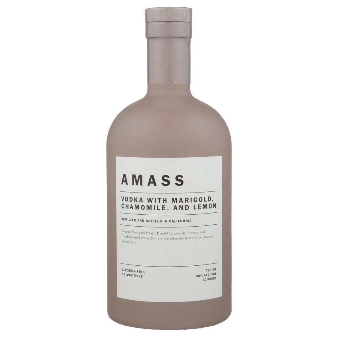 Buy Amass Vodka With Marigold Chamomile And Lemon Zest California online at whiskeyshipped.com and have it shipped to your door nationwide.