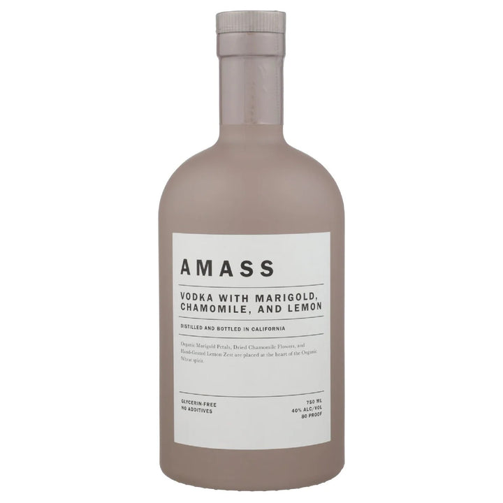 Buy Amass Vodka With Marigold Chamomile And Lemon Zest California online at whiskeyshipped.com and have it shipped to your door nationwide.