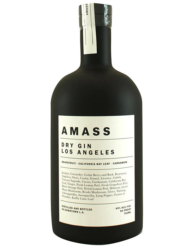 Buy Amass Dry Gin Los Angeles Blend online at whiskeyshipped.com and have it shipped to your door nationwide.