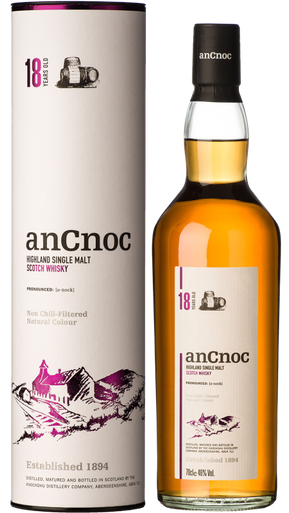 Ancnoc Single Malt Scotch 18 Year (750ml)