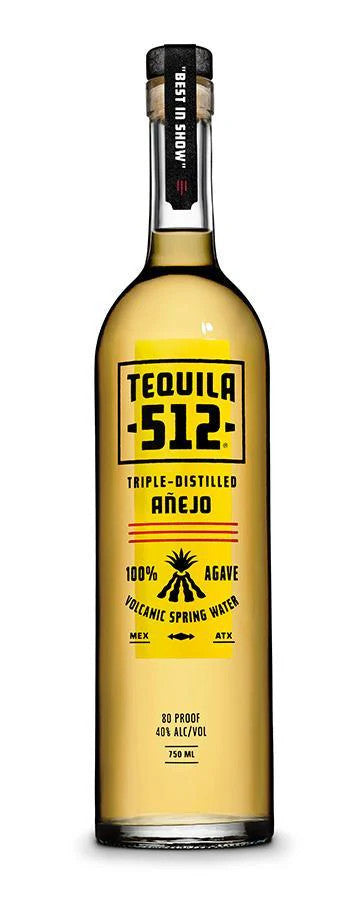 Buy Tequila 512 Triple-Distilled Añejo online at whiskeyshipped.com and have it shipped to your door nationwide.