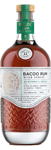 Bacoo Aged Rum Tequila Cask Finish Wish Series 11 Year  (700ml)