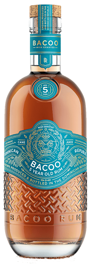 Buy Bacoo Aged Rum 5 Year online at whiskeyshipped.com and have it shipped to your door nationwide.
