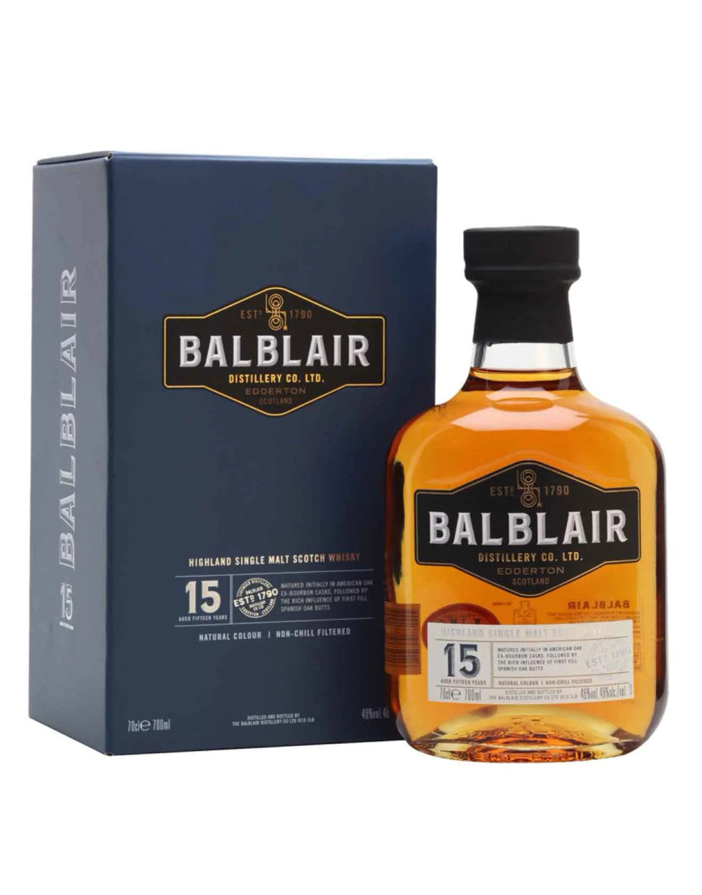 Buy Balblair Single Malt Scotch 15 Year online at whiskeyshipped.com and have it shipped to your door nationwide.