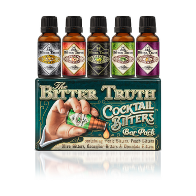The Bitters Truth Cocktail Bitters Bar Pack (5x20ml)